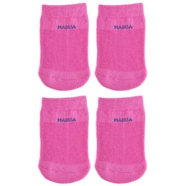 MABUA 8 Pairs Toe Socks Women No show Invisible Inside Shoes Non Skid Half Socks
