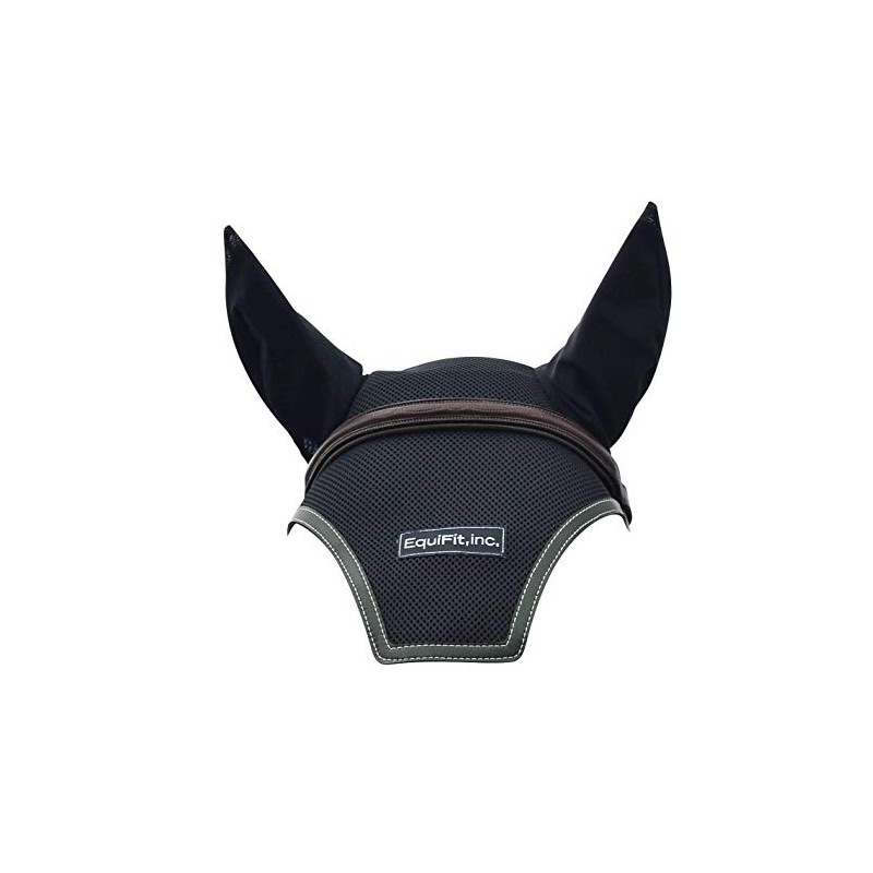 EquiFit Ear Bonnet Logo Oversized Green