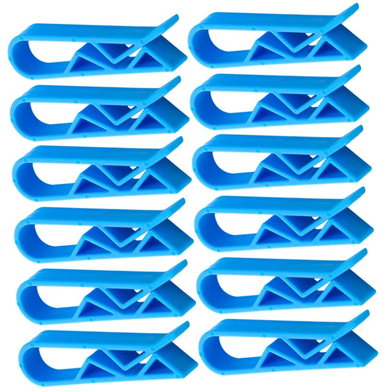 CIYODO 150pcs Garbage Bin Clips Trash Bag Holders for Secure