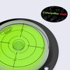 Flanged Circular Angle Large Spirit Bubble Level (Green Liquid) 80mm