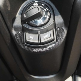 labelbike - 3D Sticker Motorcycle Ignition Key Area Protection and Decoration in Resin Compatible with Yamaha Xmax 125-300 2023