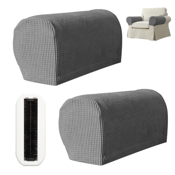YDAKGUEY Armrest Chair Covers, Set of 2 Stretch Armrest Chair