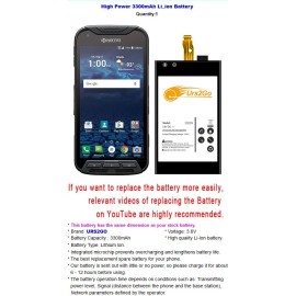 for Verizon Kyocera Duraforce Pro E6810 Good Quality Internal 3300mAh Battery