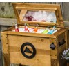 Backyard Expressions Rustic Outdoor Beverage Cooler for Patio - 45