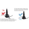 Magiccos Chopper and Dough Blade Accessories, Compatible with Magiccos Food