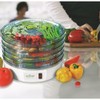 NutriChef Electric Countertop Food Dehydrator - Multi-Tier High-Heat Circulation Professional