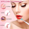 LOGJAM Cepillo Exfoliante Labial De 20 Piezas, Exfoliante Y Cepillo