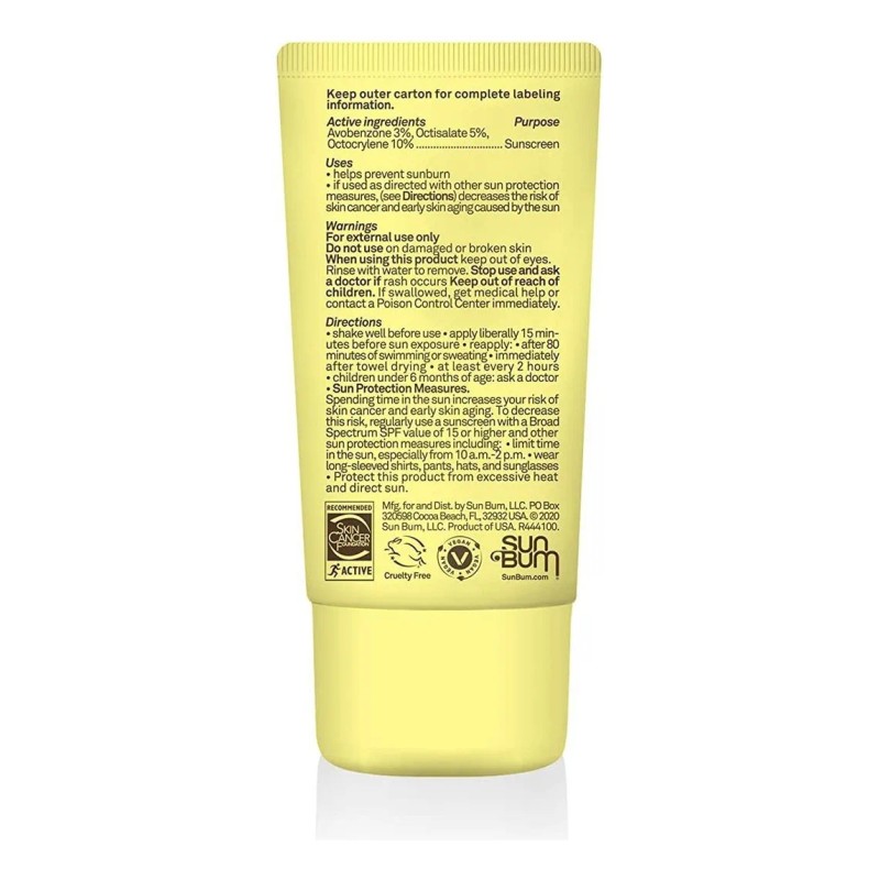 Sun Bum Original Spf 30 Glow Sunscreen Lotion | Vegan