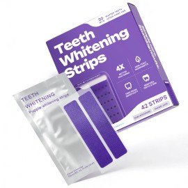 Purple Color Correction Teeth Whitening Strips Tooth Stain Purple Teeth Whitening StripsFlavor: Mint