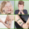 YIMETOP Football Tattoo, 10 Sheets, Children's Tattoo, Football Stickers, Temporary