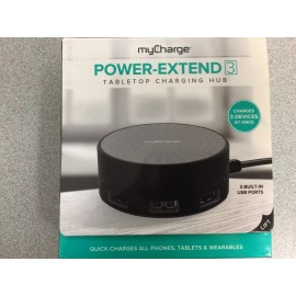 MyCharge Charger Hub - myCharge Power-Extend 3 Tabletop New