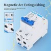 CHONTIG 16 Amp Miniature DC Circuit Breaker 500V 2 Pole,