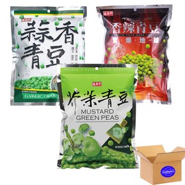 Garlic, Mustard and Hot 3 Flavor Green Peas 8.46oz 8.46oz