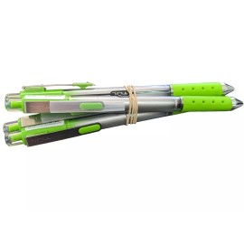 TUL 4x Lot of TUL Retractable-Med Point, 0.7-Light Green pen-NEW