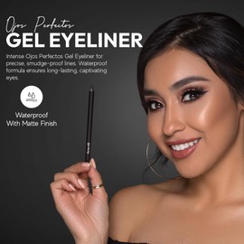 Araceli Beauty Gel Pencil Eyeliner – Water Resistant & Smudge-Proof, Long-Lasting Eye Makeup for Precision Lining & Bold Gold Color