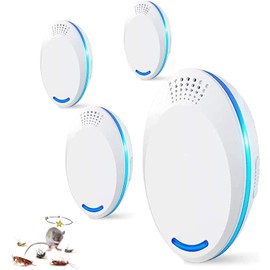 Advanced AI Ultrasonic Pest Repeller – Indoor Ultrasonic Pest Control for Mice, Rodents, Spiders, Ants, and More – Electronic Plug-In Pest Deterrent for Home and Office, 1 Pack