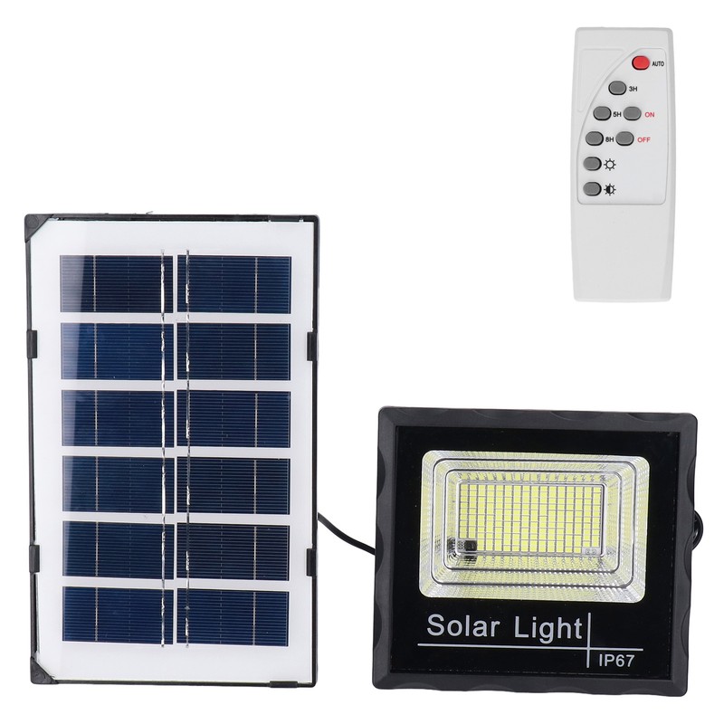 Solar Wall Lamp 100 LEDs High Brightness 50W Waterproof Outdoor