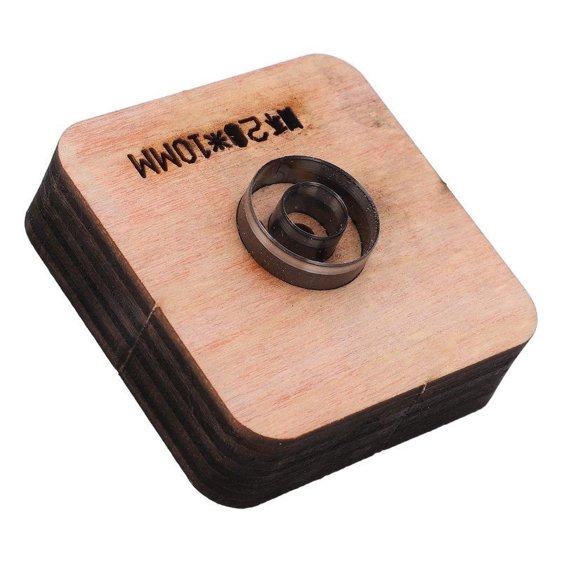 Leather Cutting Die 20x10mm Circular Ring Shape Punch Cutter Craft
