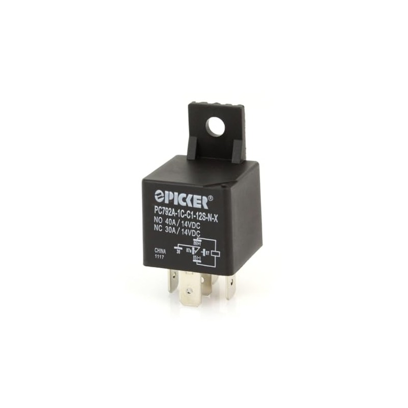 (x2) PC792A-1C-C1-12S-DN-X-2 | 5 Pin SPDT 12 VDC Coil, 40/30