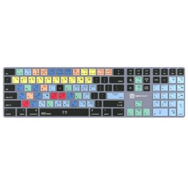 Logickeyboard Titan Wireless Backlit Keyboard for Cubase and Nuendo - Mac