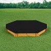 Hexagon Sandpit Cover, 600D Oxford Fabric Sandpit Tarpaulin, Protective Cover