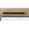 Retractable Ballpoint Pen, Black, 0.03 inches (0.7 mm), Pack of