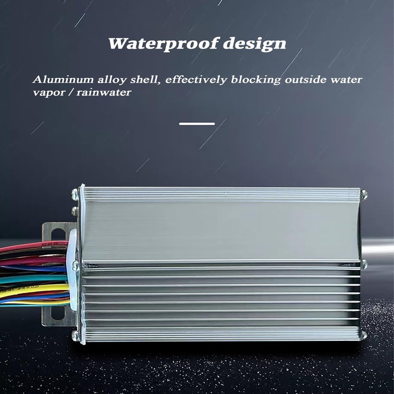 flexman 350W Brushless Controller, Portable Aluminum Alloy Ebike Brushless Motor