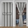 Door Curtain for Doorway Privacy, Sliding Closet Door Curtains 80
