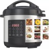 Ironblade 7-in-1 Multi Cooker, 6-Liter, 1000W Stainless Steel Programmable Pressure