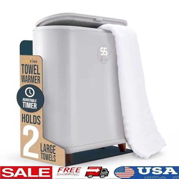 Towel Warmer Luxury Heater Adjustable Timer Spa Comfort Home Salon