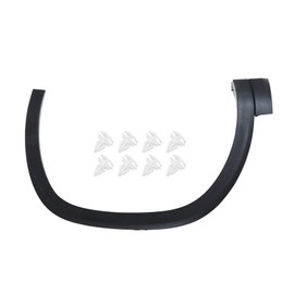 NLQR Black Passenger Front Side Fender Flares 3CN853718B9B9 Compatible with Volkswagen Atlas 2018-2021