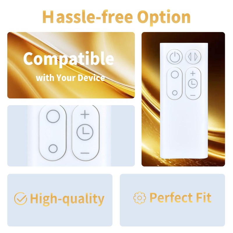 CLVIZCXOM New Fan Remote Control Replacement Fit for Dyson Cool