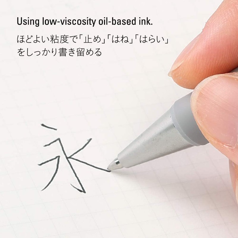 Nitoms S5113 STALOGY Low-Viscosity Oil-Based Ballpoint Pen, 0.03 inches (0.7 mm), Blue