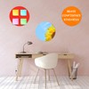 10 Pieces Dry Erase Circles Dry Erase Dots Colorful Table
