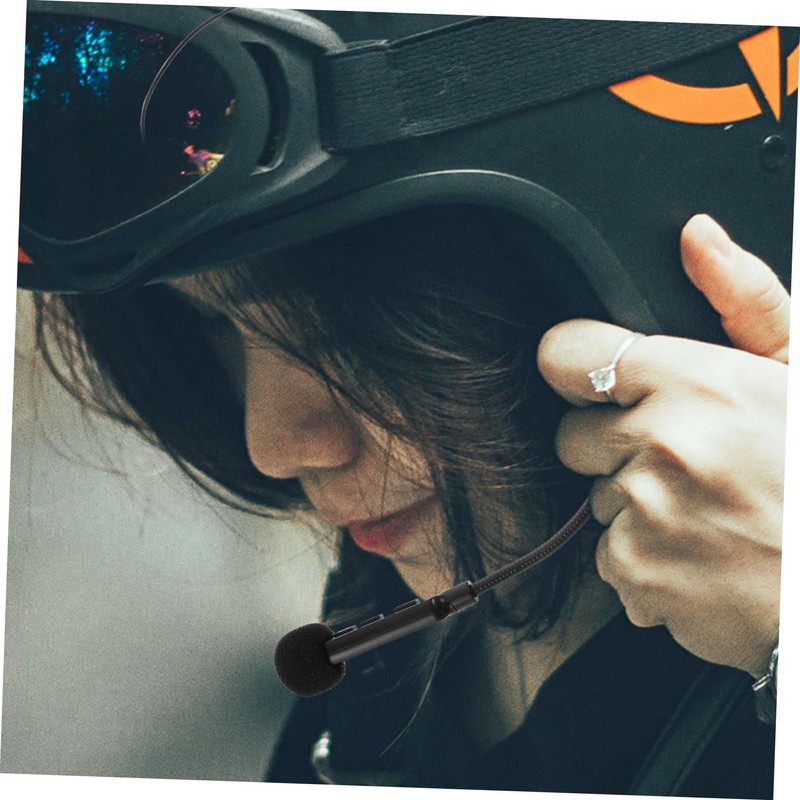 LALAFINA Wireless Motorcycle Helmet Headset Earphone for Hands Communication and