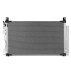 DNA MOTORING Aluminum Air Conditioning A/C Condenser Compatible with Hyundai