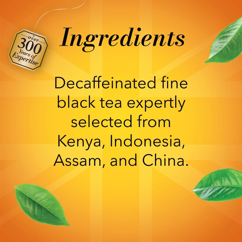 Twinings Decaffeinated English Breakfast Tea K Cup Pods 56 Count