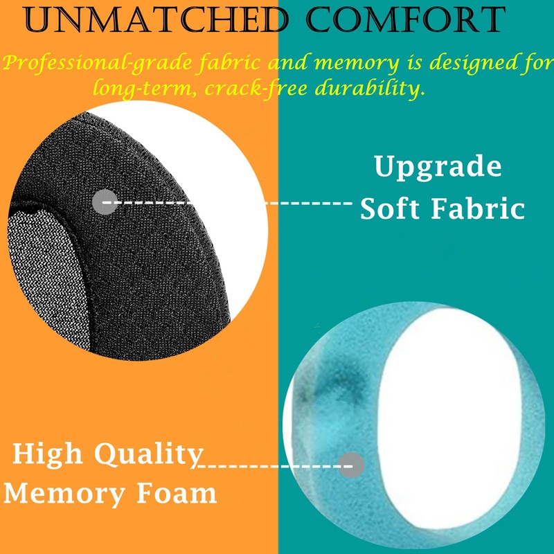 TaiZiChangQin Upgrade Ear Pads Ear Pads Memory Foam Replacement Compatible