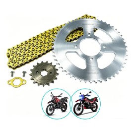 Kit De Arrastre Sprocket Para Moto Vento Crossmax 200 Cc                                                                                              
