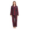kolipajam Women's 100% Cotton Flannel Pajama Set Yarn Dyed Cozy