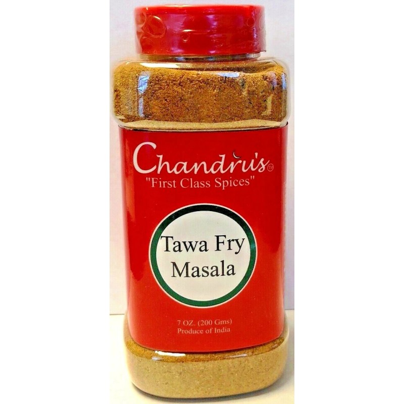 Chandru's Tawa Fry Spice Blend For Vegetables-200 g Jar-US