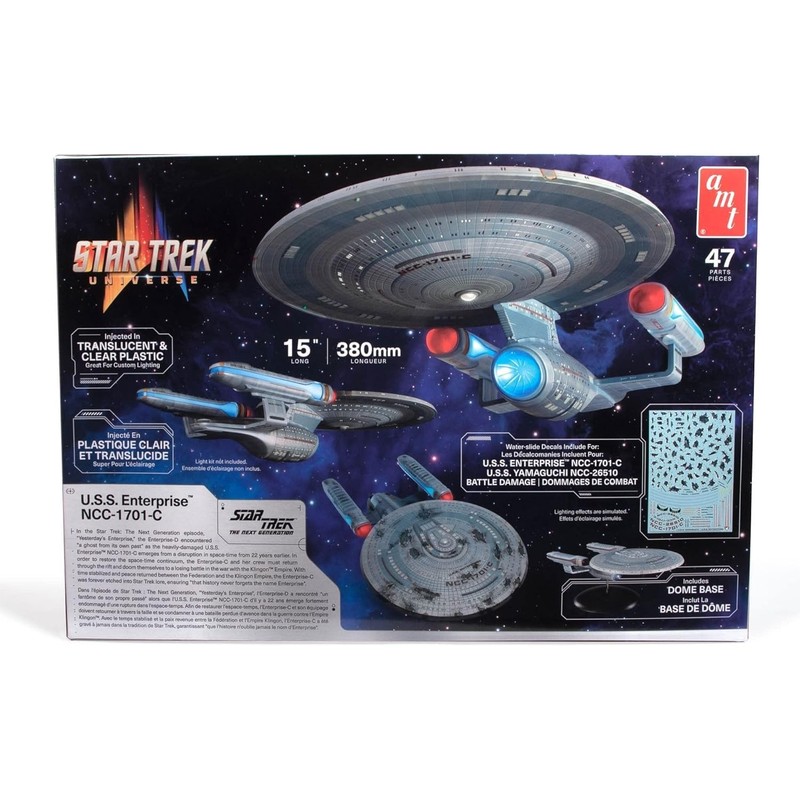 PLATZ AMT STAR TREK U.S.S. Enterprise NCC-1701-C 1/1400 Scale Plastic