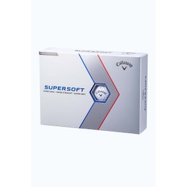 Callaway Golf Balls SUPERSOFT 23 1 Dozen (12 Piece), 2 Piece, White