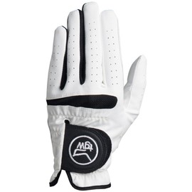 TGW Men's Players Golf Glove for Golfing Regular White Medium Left
