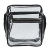 Clear Messenger Bag PVC Waterproof Visible Zipper Design Crossbody Tote