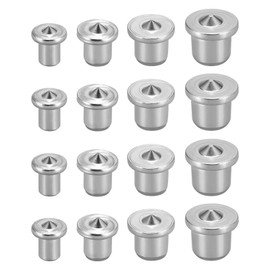 40Pcs Dowel and Tenon Center Transfer Plugs, 6/8/10/12mm Wood Doweling Centering Pins Center Point Drilling Hole Alignment Tool for DIY Hardware Woodworking