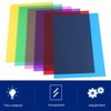 Pack of 6 Colour Films Gel, Transparent Coloured Film, Heat