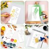 MWOOT Pack of 18 Drawing Painting Stencils, DIY Stencils, Flower