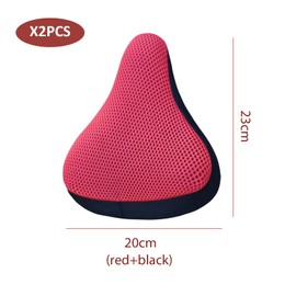 WUFGWBD 2 Pieces Bicycle Seat Covers, Cycling Equipment, Bicycle Accessories, Wear-Resistant Seat Covers, Comfortable And Breathable Seat Covers