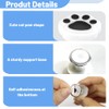 Toilet Flush Button Stickers for Easily Push, 4 pcs Cute